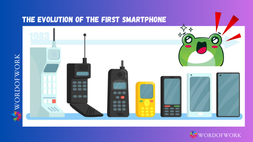 The Evolution of the First Smartphone